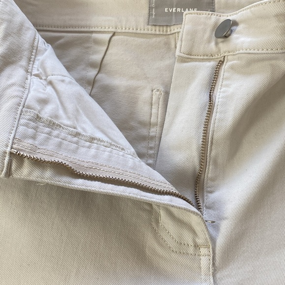 Everlane Straight Leg High Rise Crop Pant in Sandstone Size 6 - Picture 10 of 13